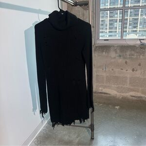 Lovers + Friends Destroyed Sweater Dress